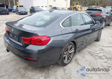 2019 BMW 430I Gran Coupe xDrive из США, поврежденный, VIN WBA4J3C5XKBL06666